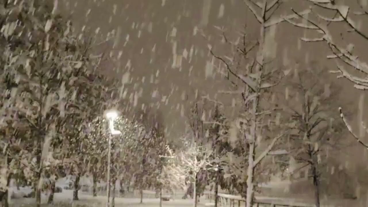 Neve Piemonte, si intensificano le bufere nella notte: Cuneo e Saluzzo a 15cm, Alpi sommerse!!!