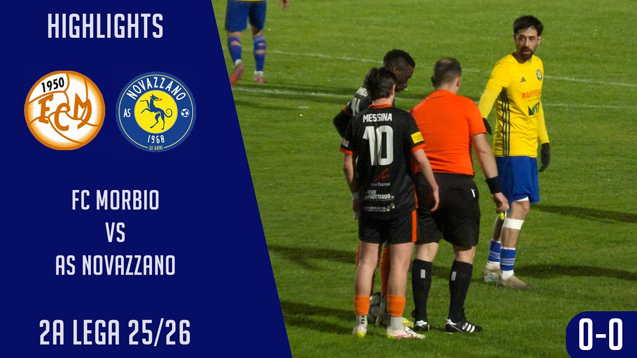 FC Morbio VS Novazzano (2a Lega 25/26)