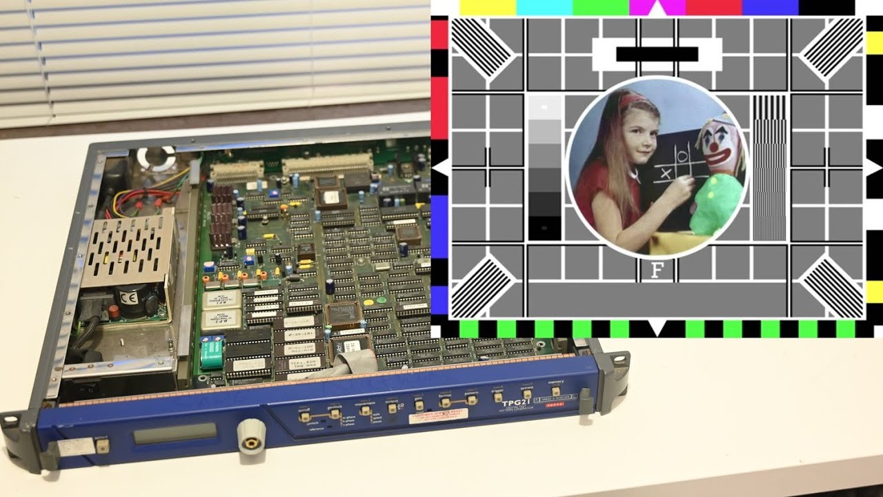 #29 - A VERY special Snell & Wilcox TPG21 (which generates Test Card F)
