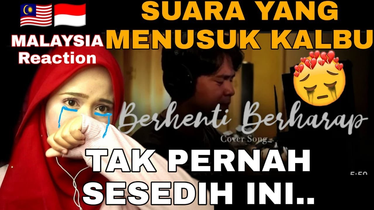 😭CAKRA KHAN BUAT AKU MENANGIS PERTAMA KALI REACTION BERHENTI BERHARAP COVER BY CAKRA KHAN