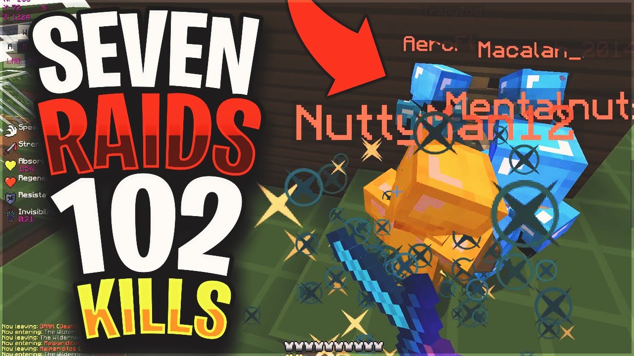 making 7 factions RAIDABLE and getting 102 kills on SOTW... | Minecraft HCF