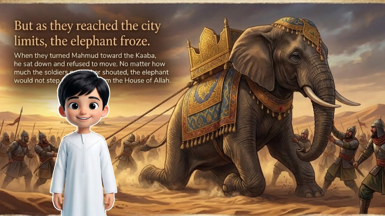 The Story of the Giant Elephant 🐘 | Surah Al-Fil Miracle! (Quran Quest)