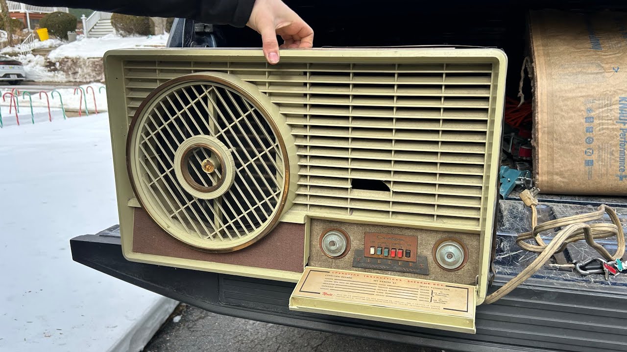 Acquiring a 1956 Fedders Weather Bureau Room Air Conditioner from Huntington NY! Original Location!