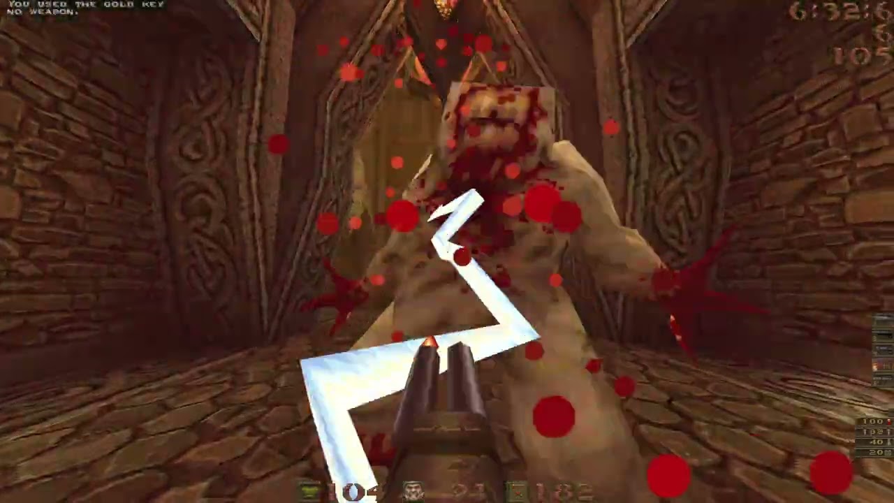 Quake - Nightmare 100% of rm_heretics by Justin 'optic' Fleck in 10:06 (table filler)