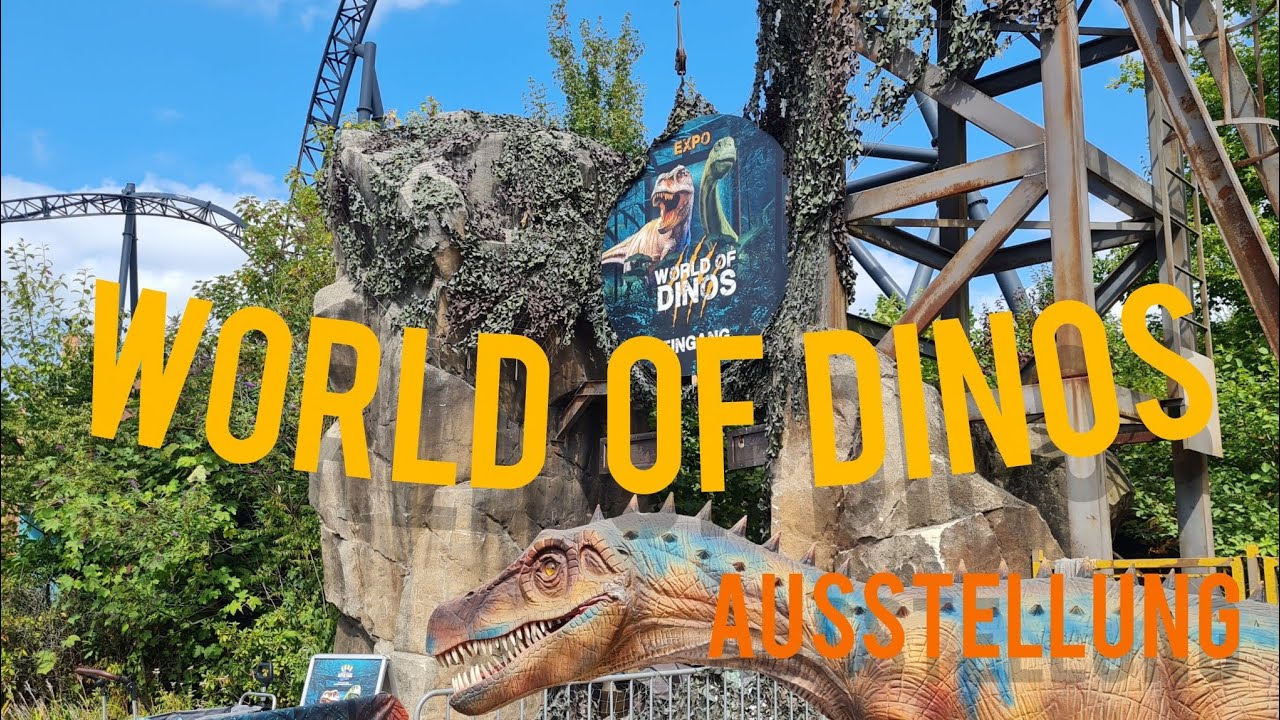 World Of dinos 20.8.25 | Movie Park Germany | Walk-through | Coastav