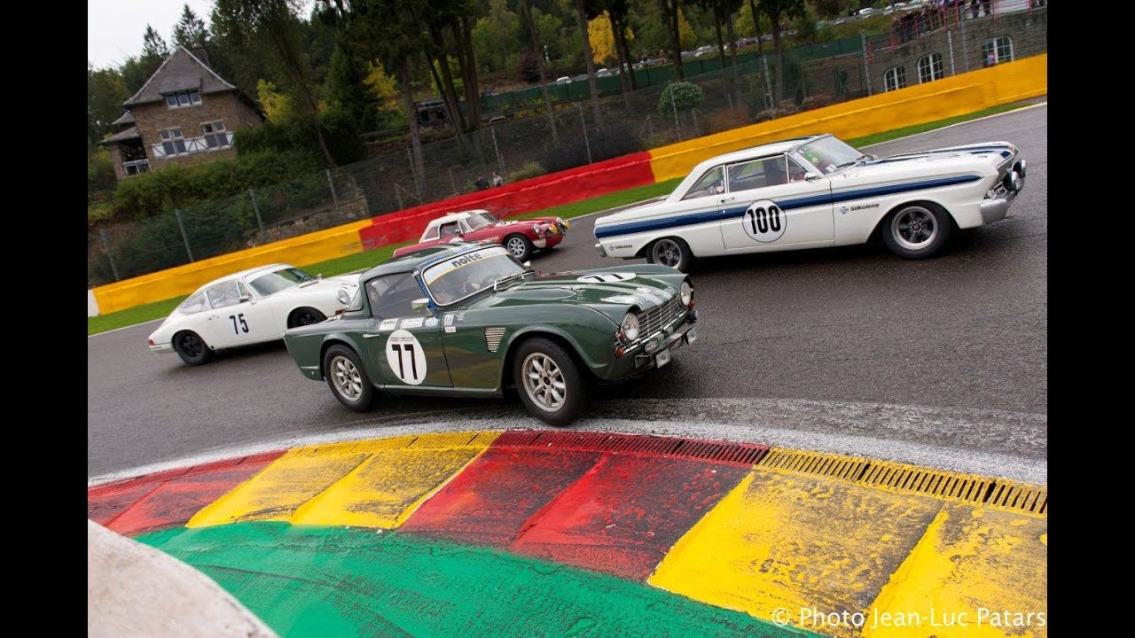 Spa Six Hours Classic 2015 Start Race Onboard  / Grégory Paisse Triumph TR4