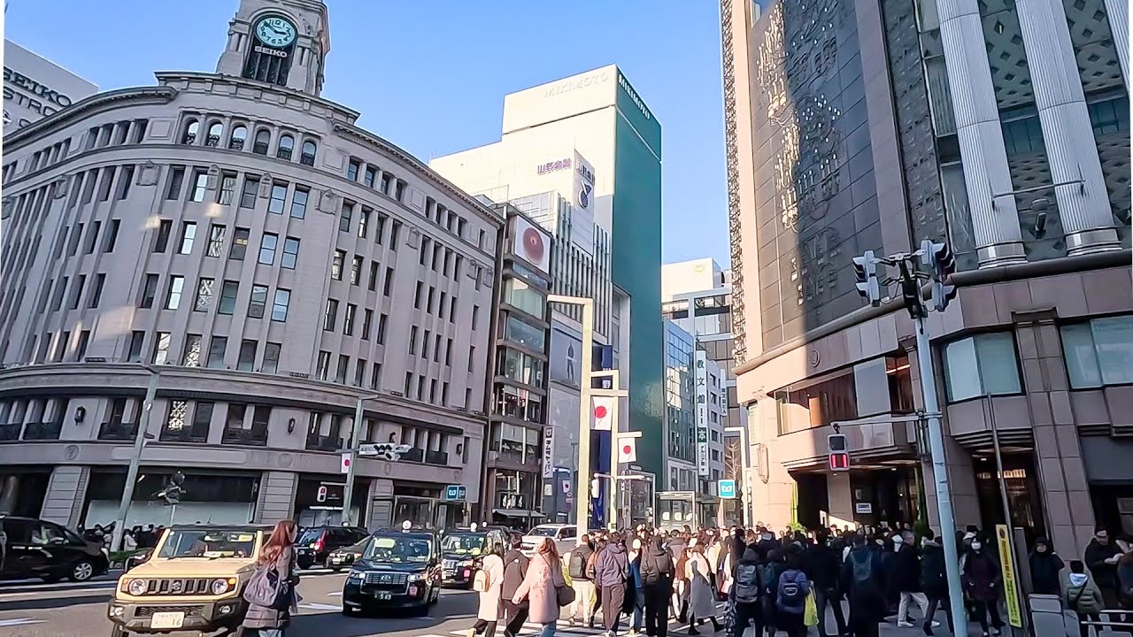 Walking Tour Tokyo Japan: Marunouchi, Ginza, Tsukiji to Kanda 2026
