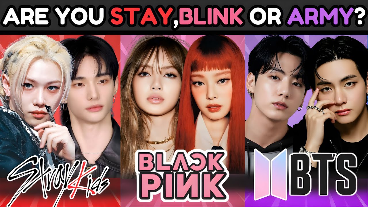 О какой K-Pop группе вы знаете больше всего? Stray Kids, Blackpink и BTS 😱 | Викторина по K-Pop 2026