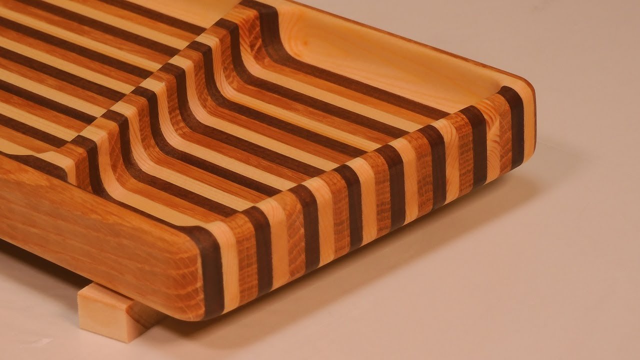 Simple woodworking project for beginners./廃材を再生。トリマーで作るシンプルなトレー。木工DIY。