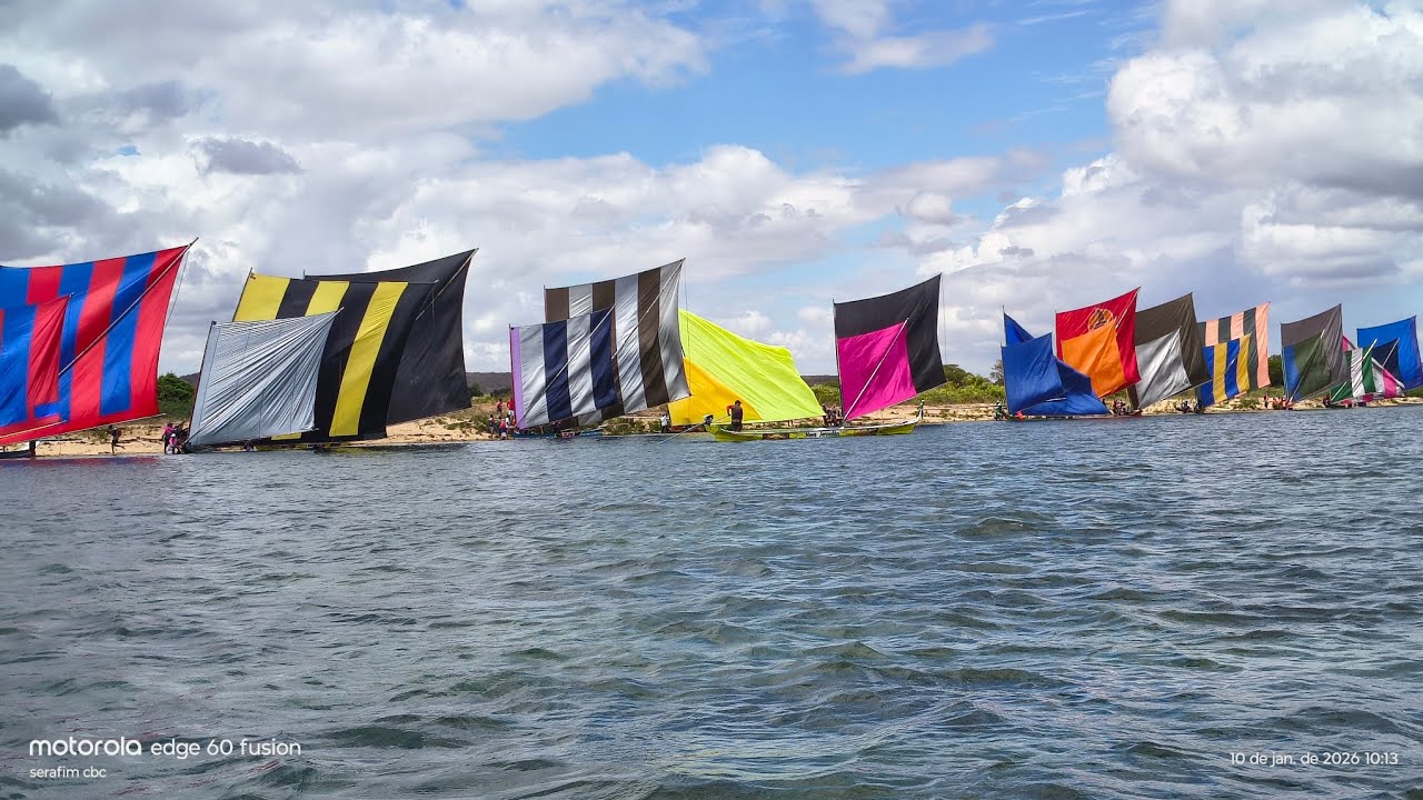 Corrida de barco festa de Reis Pão de Açúcar-Al, 10  de janeiro de 2026
