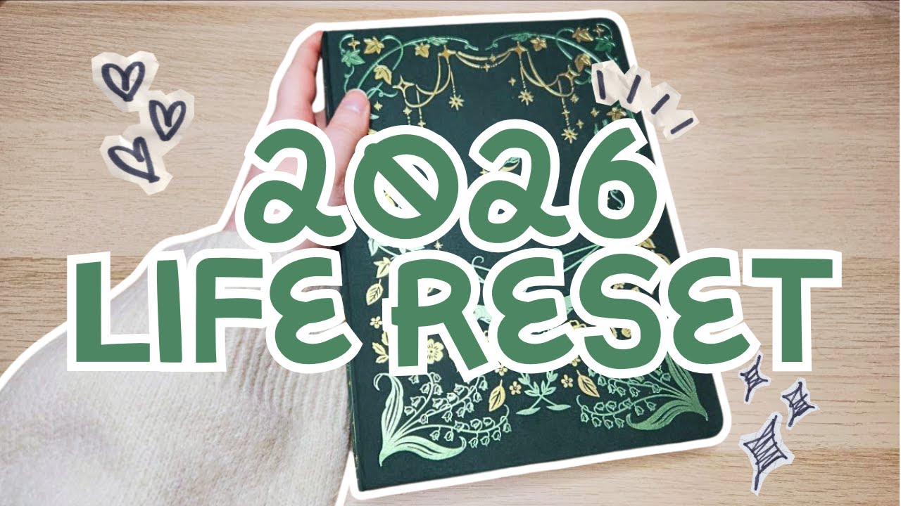 My 2026 Bullet Journal Setup ✨ Plan With Me