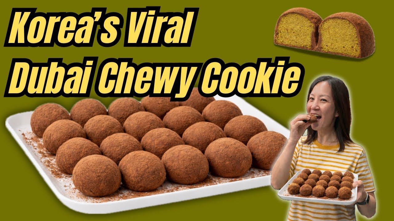 Dubai Chewy Cookie | Why Everyone in Korea Is Obsessed