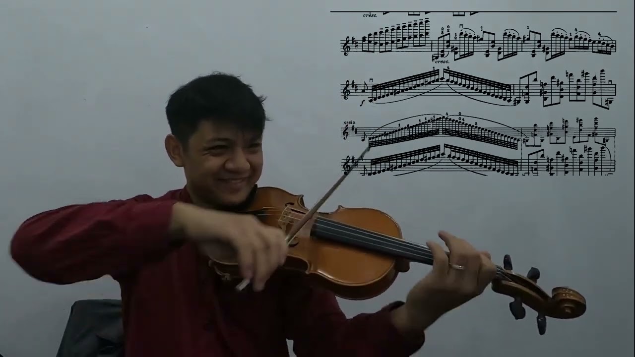 Sight Reading Sunday - Paganini Violin Concerto No. 1, Can muscle memory survive after 17 years?