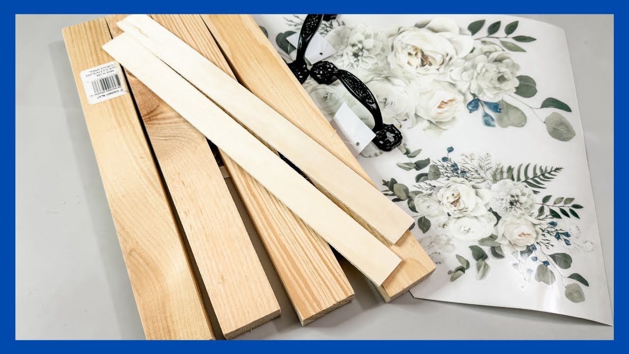 Decorative Tray DIY || Dollar Tree Wood DIY || Just 1 Quick Craft
