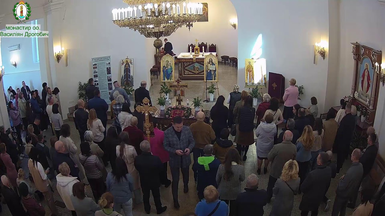 Свята Літургія 10:00  15.03.2026