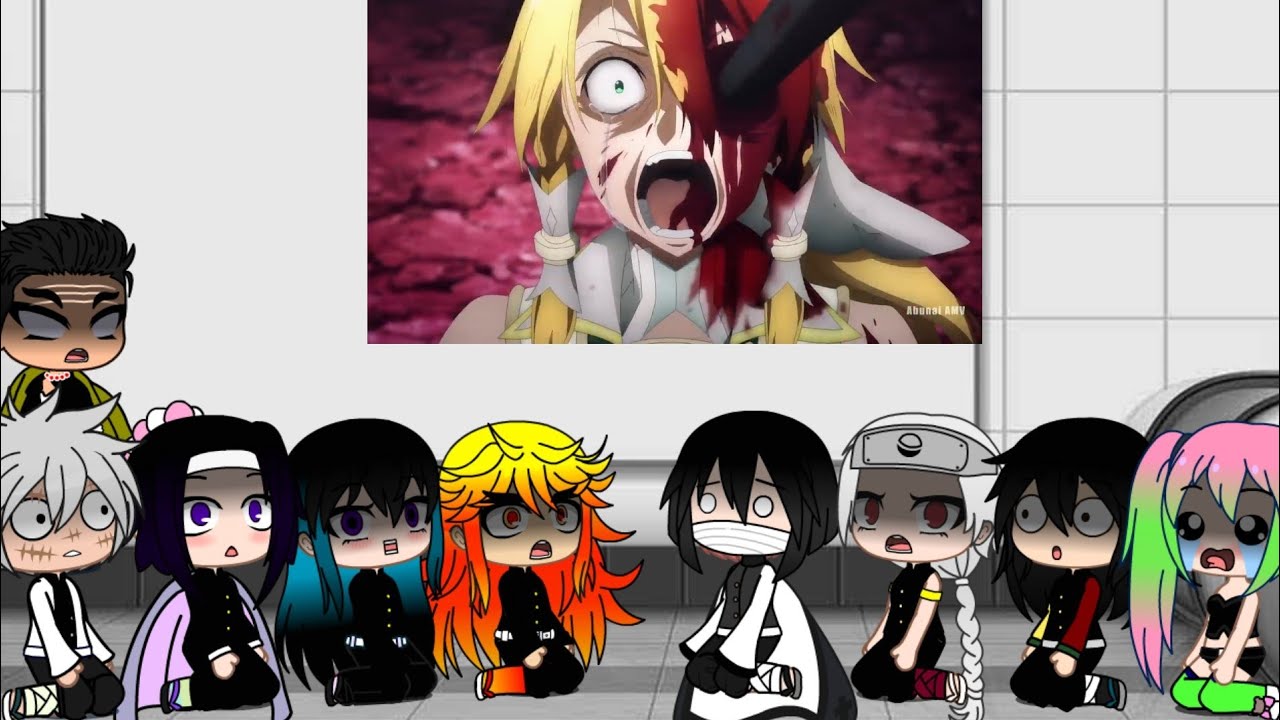 Demon Slayer Pillars React To Sword Art Online Alicization || gacha life