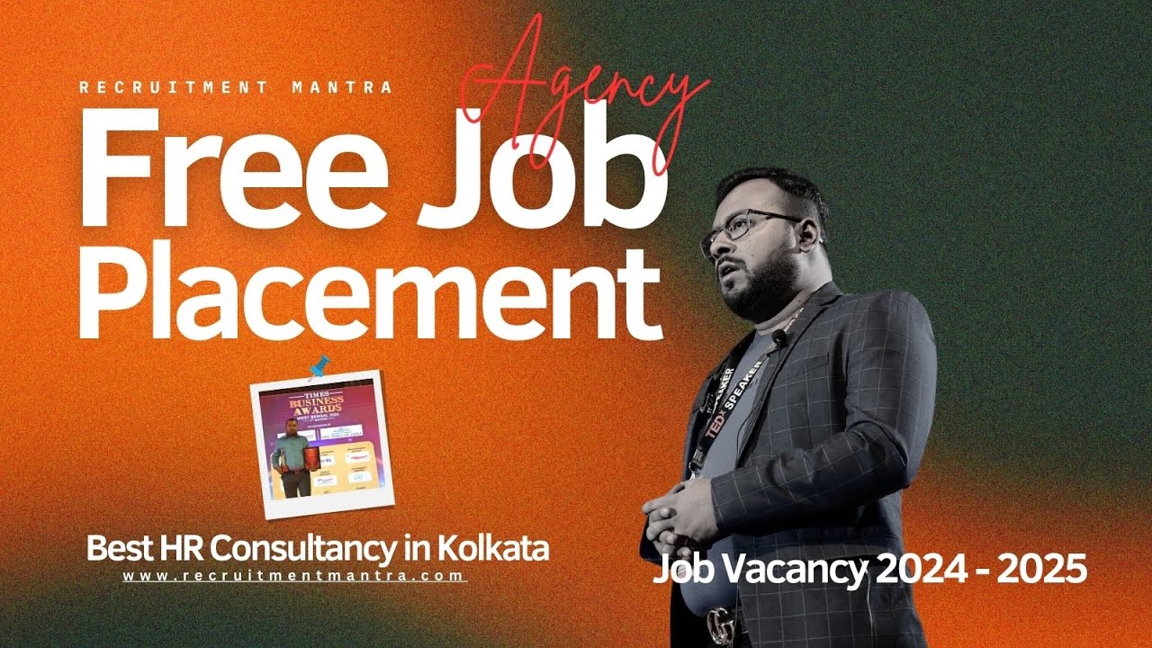 Jobs in Kolkata 2024 - 25 | Best HR Agency and Top Job Placement Consultancy in Kolkata without cost