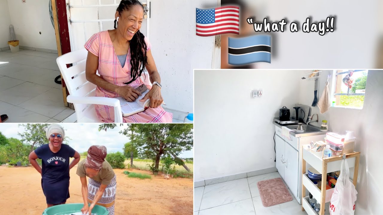 …day in the life as An African American 🇺🇸 In Africa || House To Home Diary