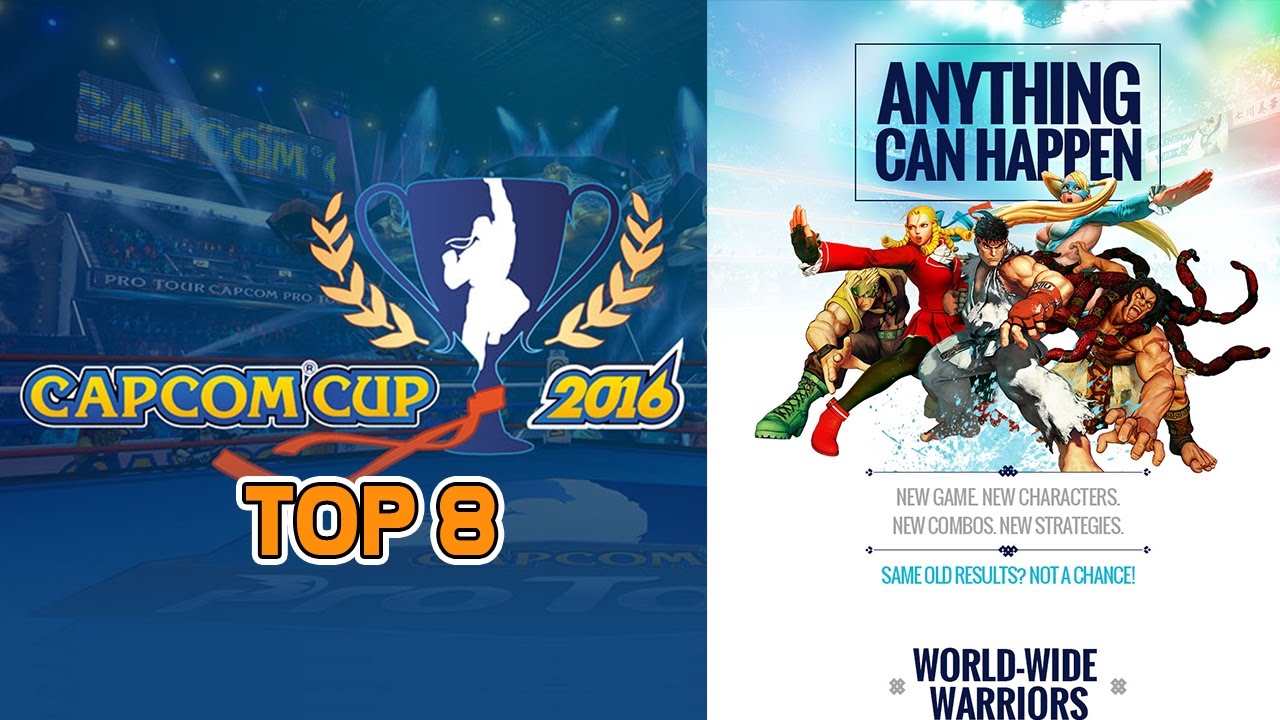 Capcom Cup 2016 Top 8 - SFV | Fight Rounds Only