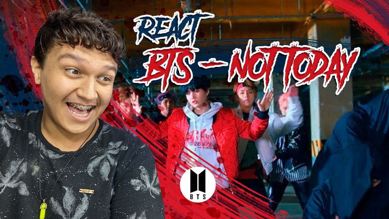 (React) BTS - 'Not Today' (Clipe - Parte 1) | Professor de Dança Reagindo
