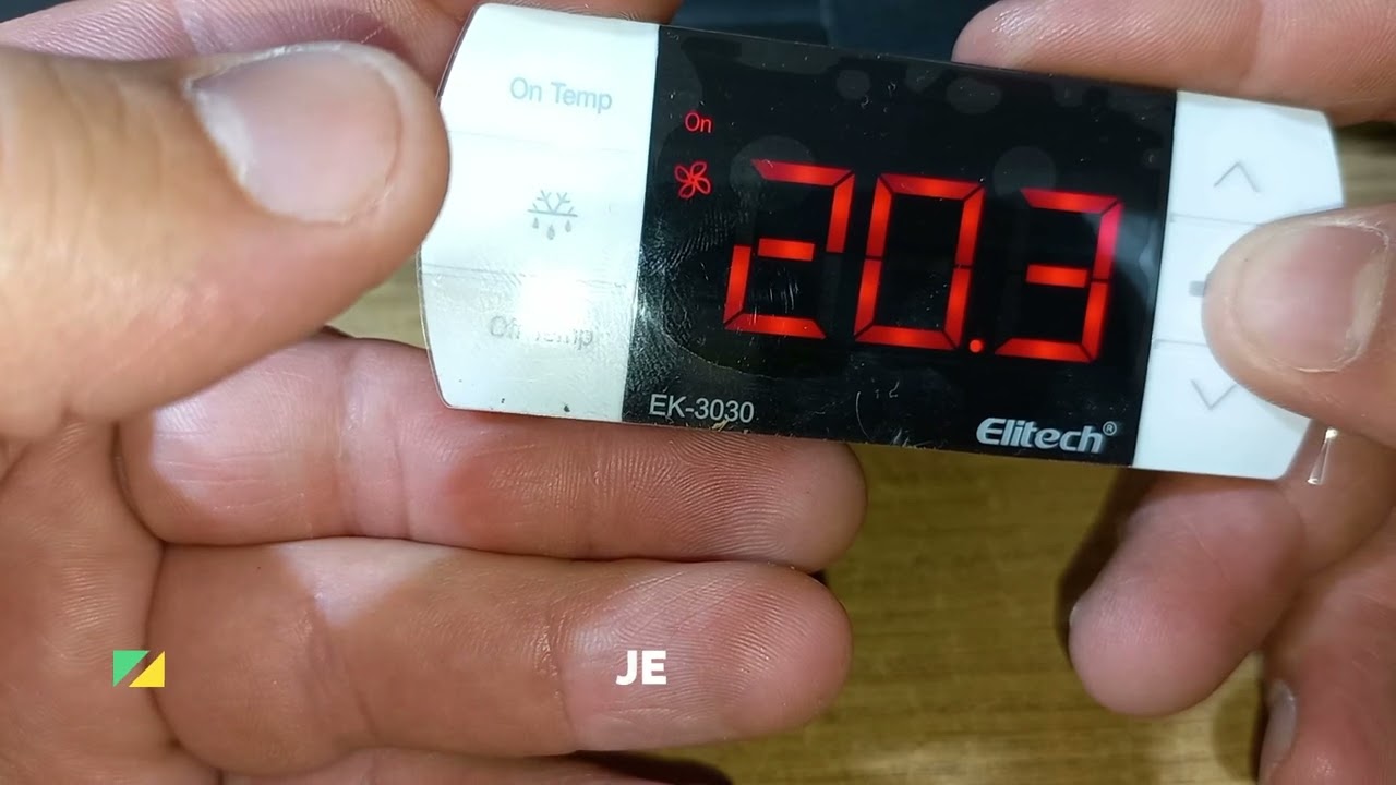 elitech EK 3030 PROGRAMACI&Oacute;N