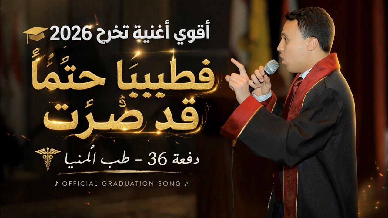 فطبيبًا حتمًا قد صرت | الأنشودة الرسمية لحفل تخرج دفعة 36 طب المنيا – محمد علاء (البرومو الرسمى)