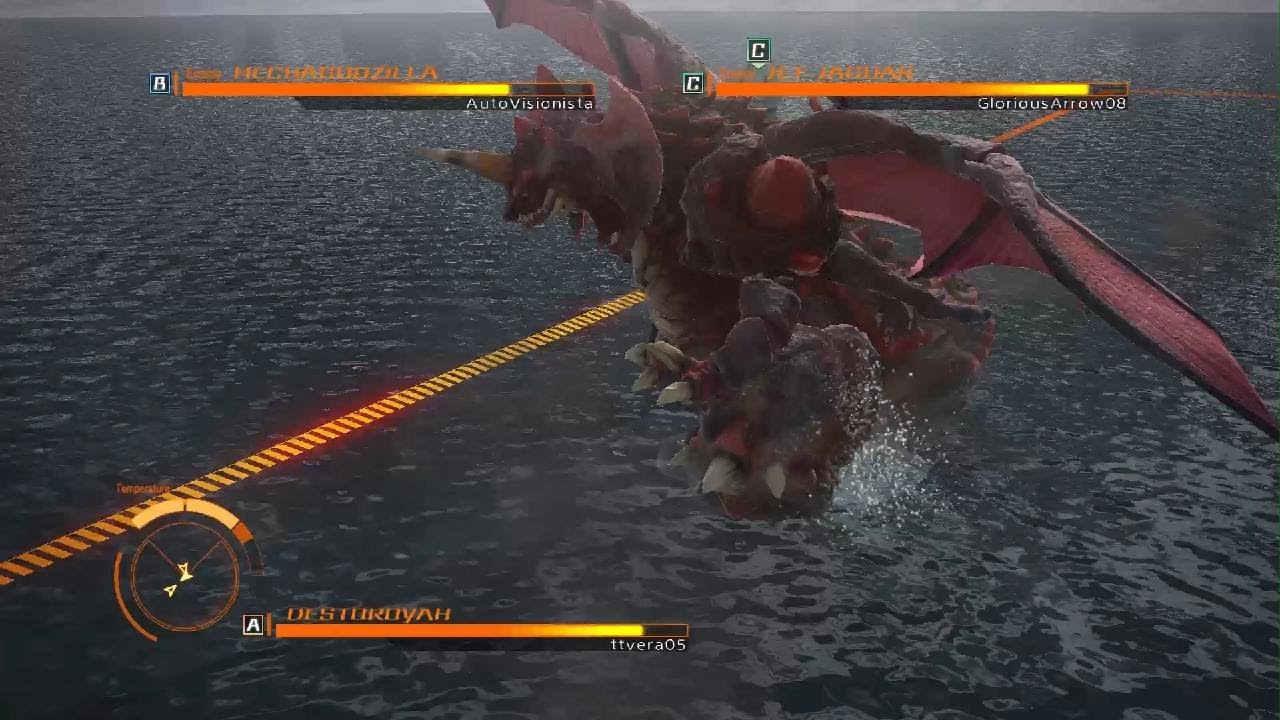 Destoroyah vs MechaGodzilla vs Jet jaguar