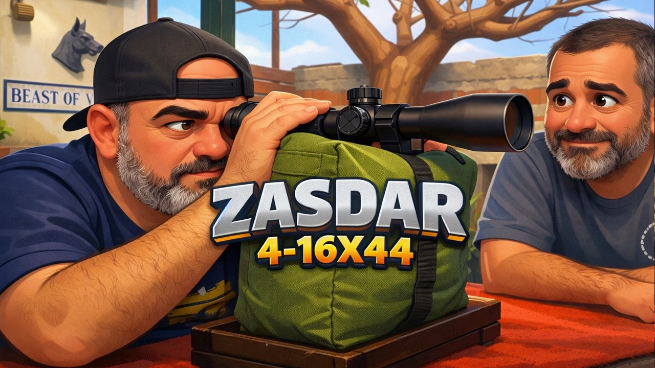 &iquest;EL MEJOR VISOR CALIDAD-PRECIO? 🔭 Zasdar 4-16x44 a prueba: &iexcl;Nitidez y rendimiento sorprendentes!