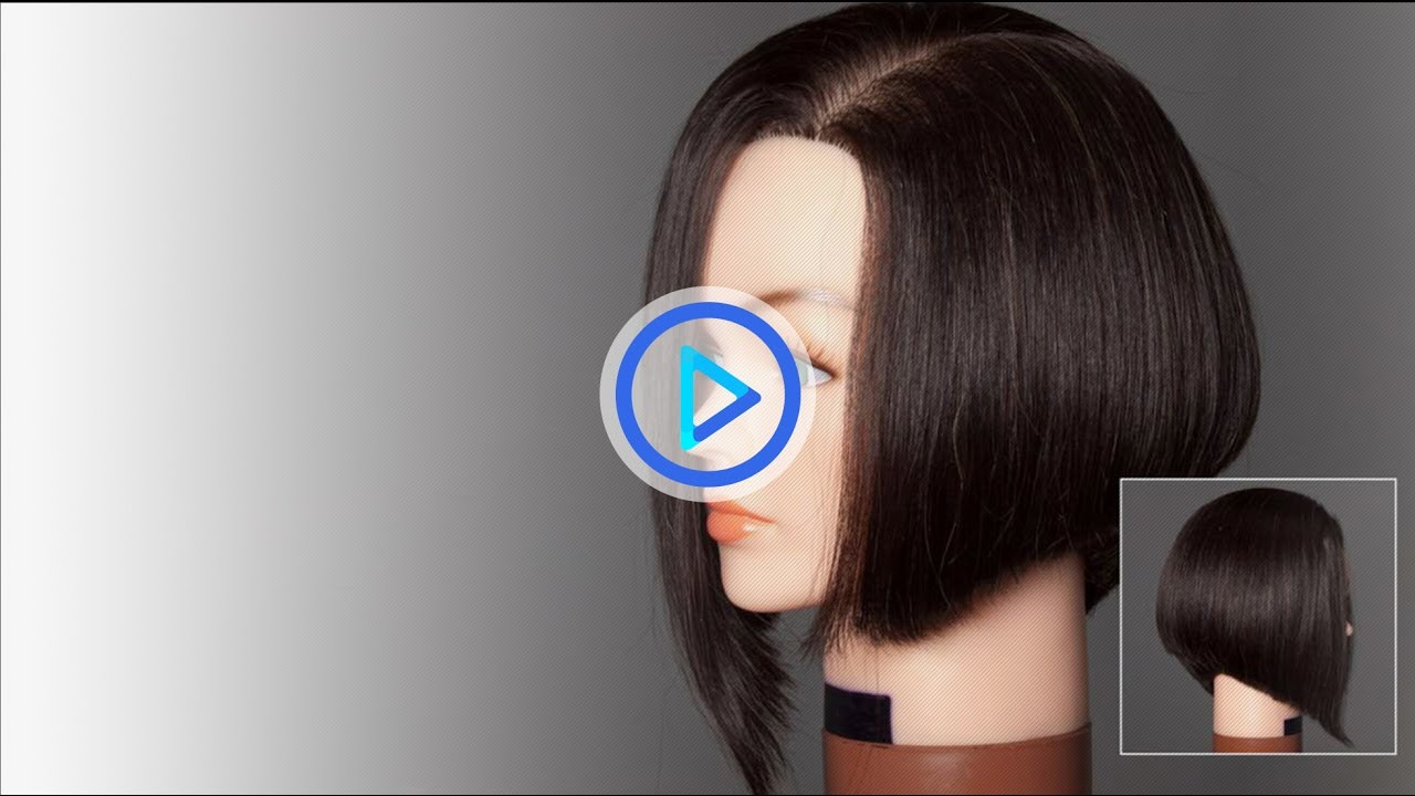 How to cut a bob haircut - Graduated Bob - Preview 114