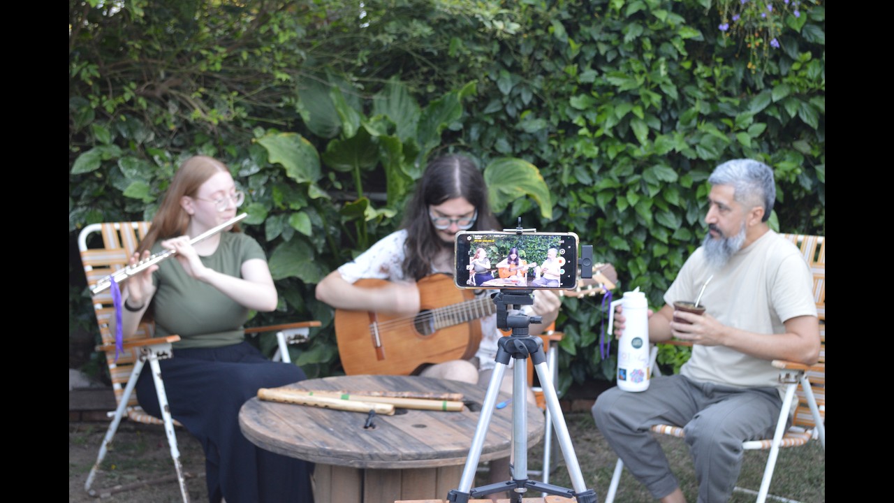 Charlas en el patio - Dúo Lamy Sánchez