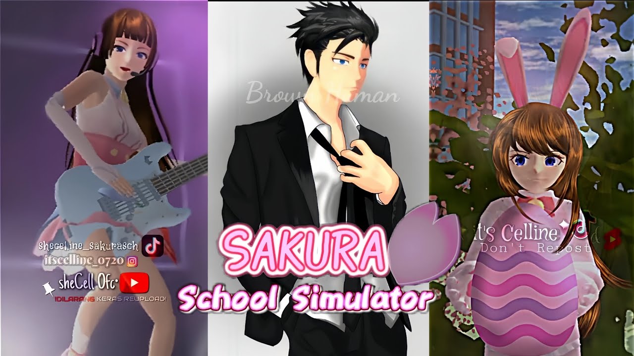 🌸kumpulan vidio tiktok sakura school simulator🌸 || part 1 || jj sakura kece