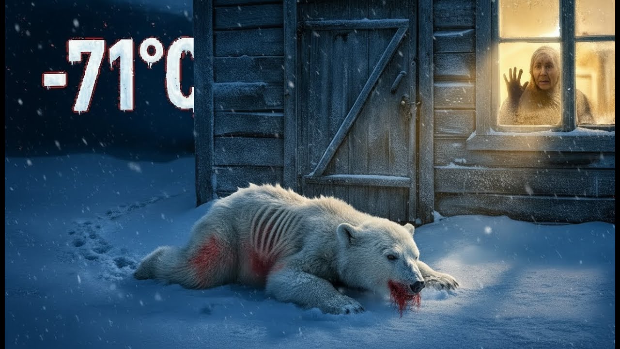 She Found a Dying Polar Bear Cub at -71°C in Siberian Blizzard
