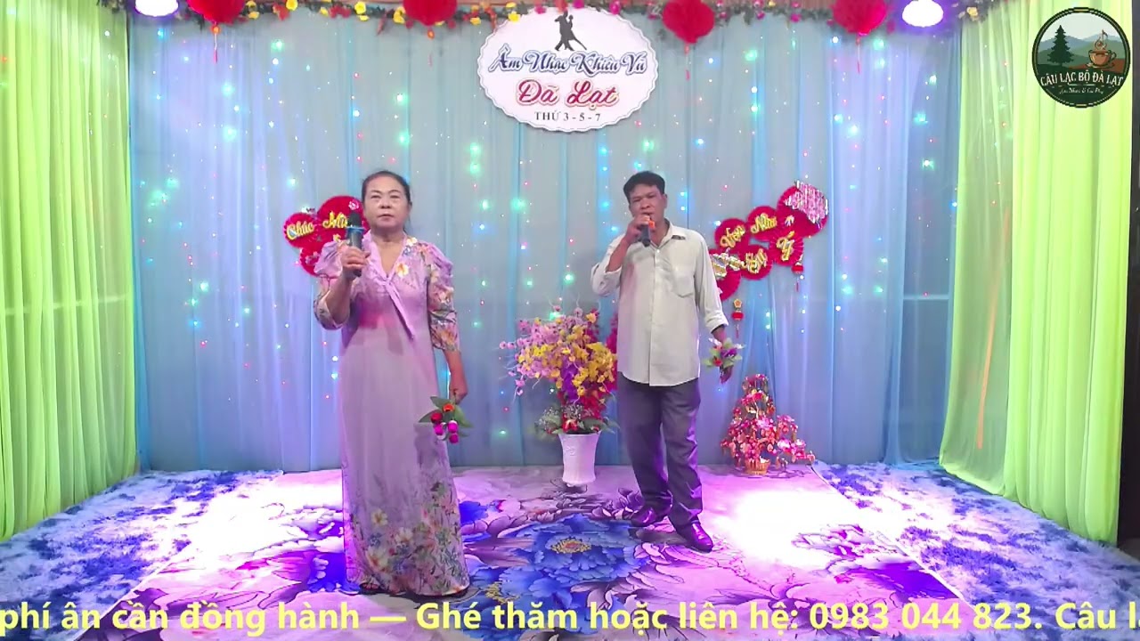 CK - ĐƯỜNG TÍM BẰNG LĂNG / ANH HIỆU & CHỊ HOA SONG CA TẠI CLB CÀ PHÊ DALAT 22-2-2026