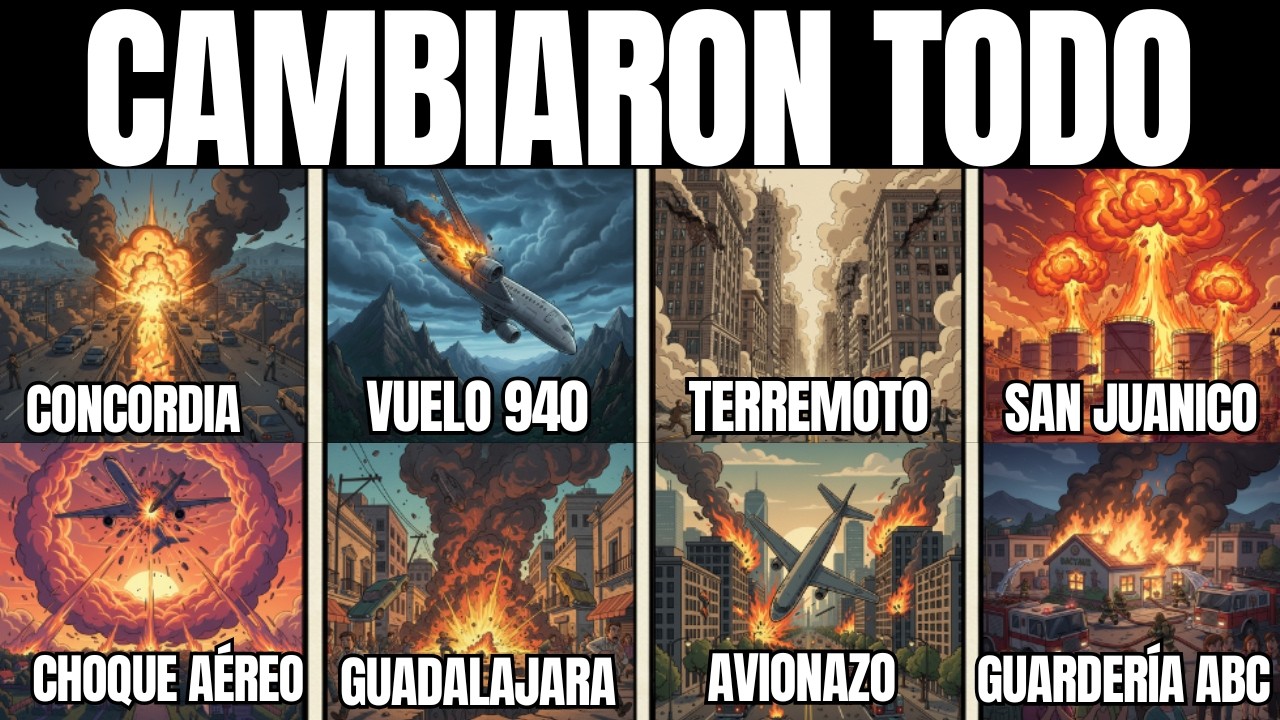 10 Accidentes en MÉXICO Que Cambiaron el País Para SIEMPRE