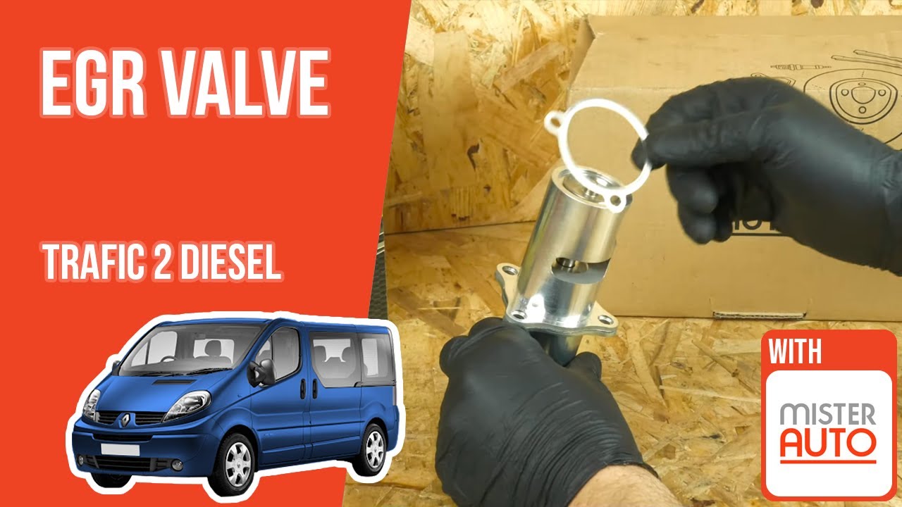 How to replace the EGR valve Trafic mk2 1.9 dCi ♻️