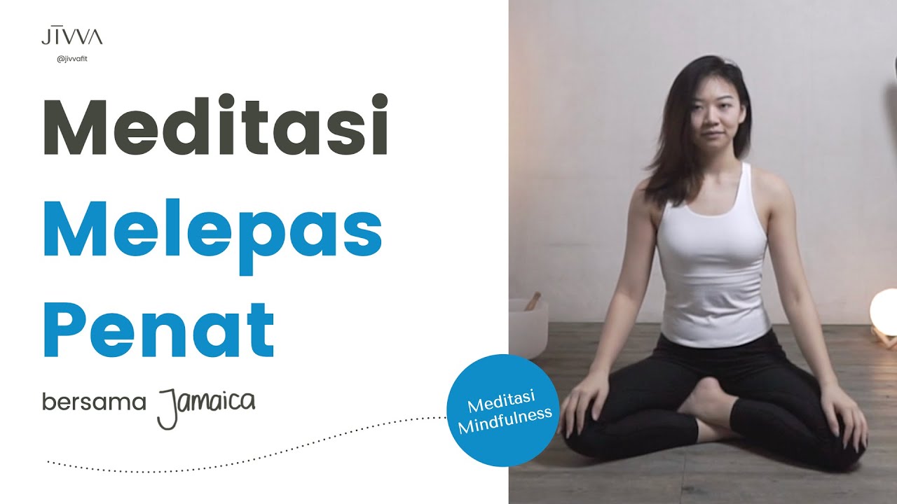 Tenangkan banyak pikiran & lepaskan penat dgn meditasi mindfulness | Guided Meditation Pemula