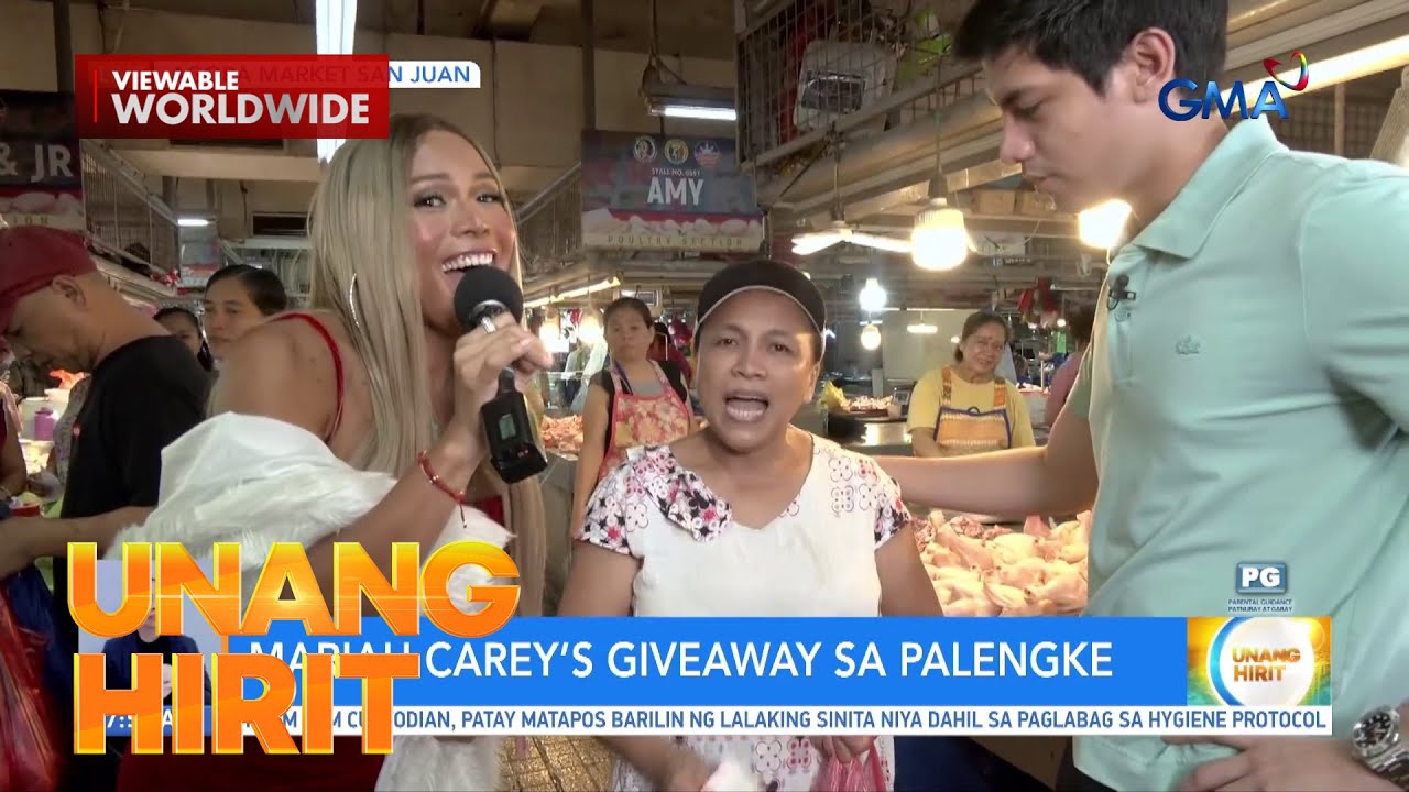 “Mariah Carey”, naghatid ng sorpresa sa palengke?! | Unang Hirit