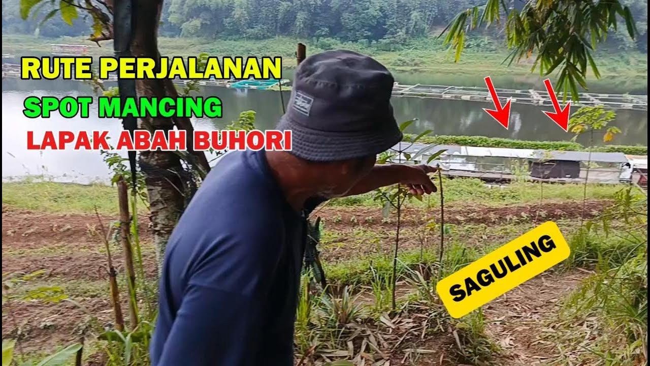 Mancing Saguling Rute Perjalanan Spot Mancing Ke Lapak Abah Buhori Saguling Dari Arah Lagadar