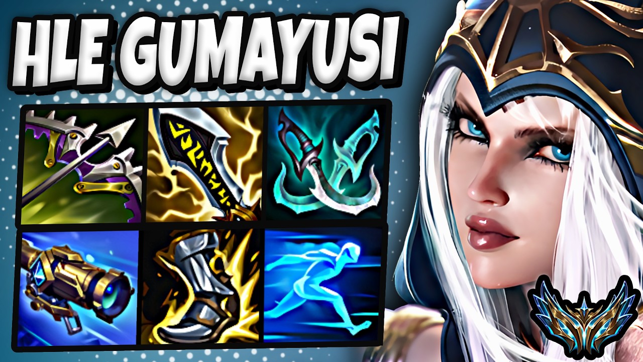 HLE Gumayusi Ashe vs Yunara [ ADC ] Patch 26.8 Korea Challenger 2494 LP