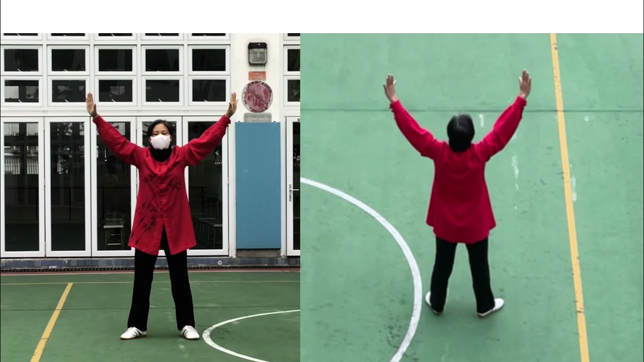五行氣功（正&背向）Five Element Qigong（Front & Back views）