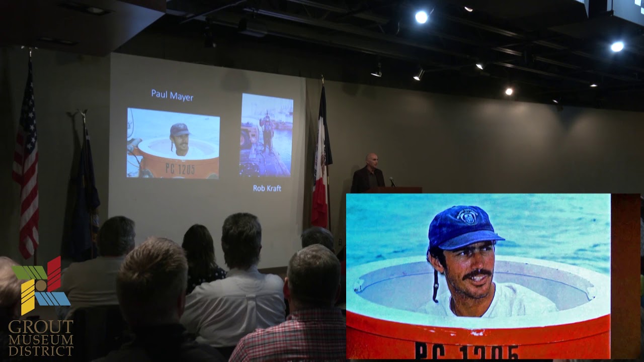 RV Petrel USS Juneau Wreckage Presentation-Sullivan Brothers Iowa Veterans Museum