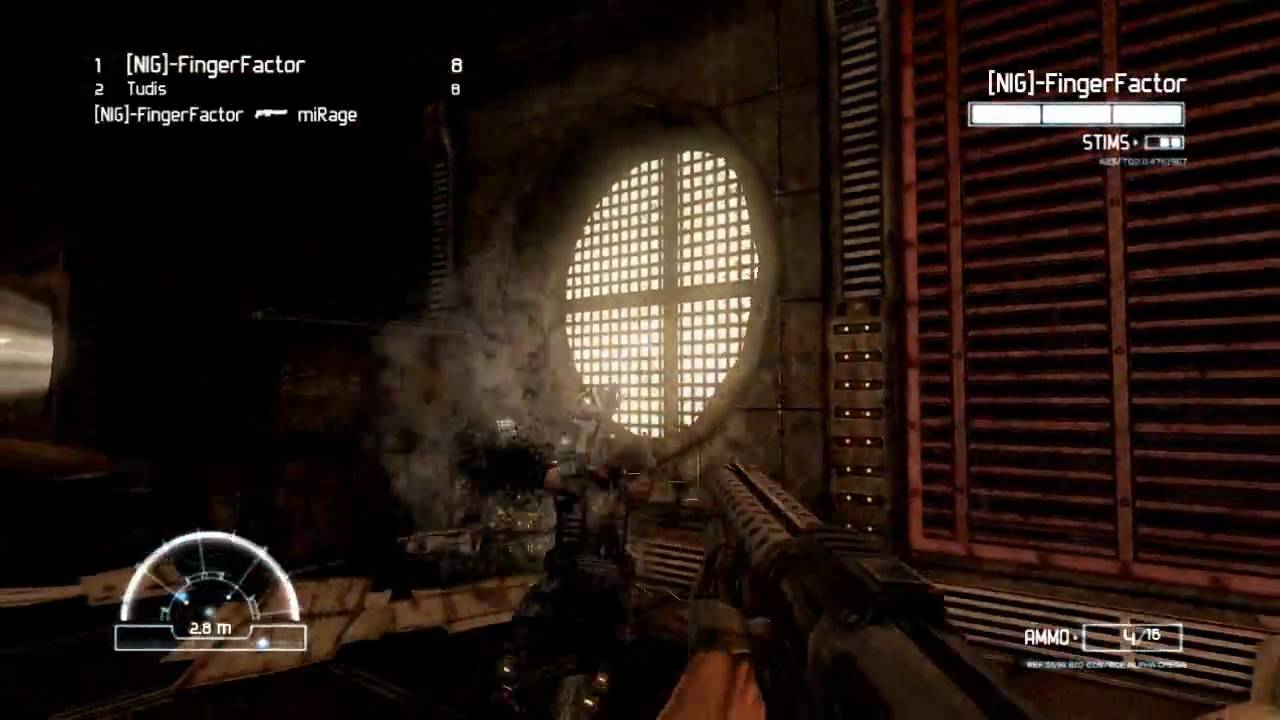 Aliens vs Predator Multiplayer Gameplay - Marine