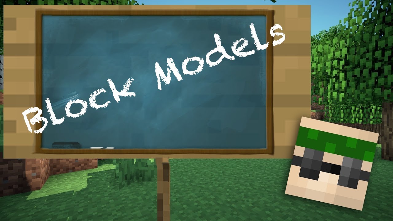 Minecraft - Block Models Breakdown (Custom Models Tutorial)