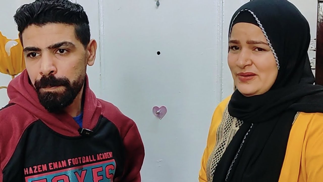 زوج بيشوف بعنيه واحد في اوضه مراته شوف الصدمه الحقيقيه#احمدوسعاد