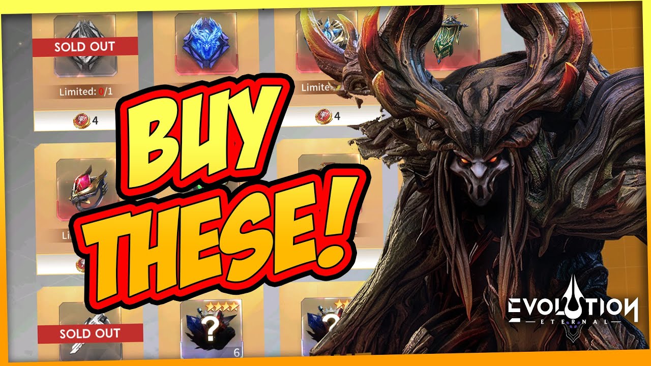 NEW MUST BUY ITEMS | ETERNAL EVOLUTION