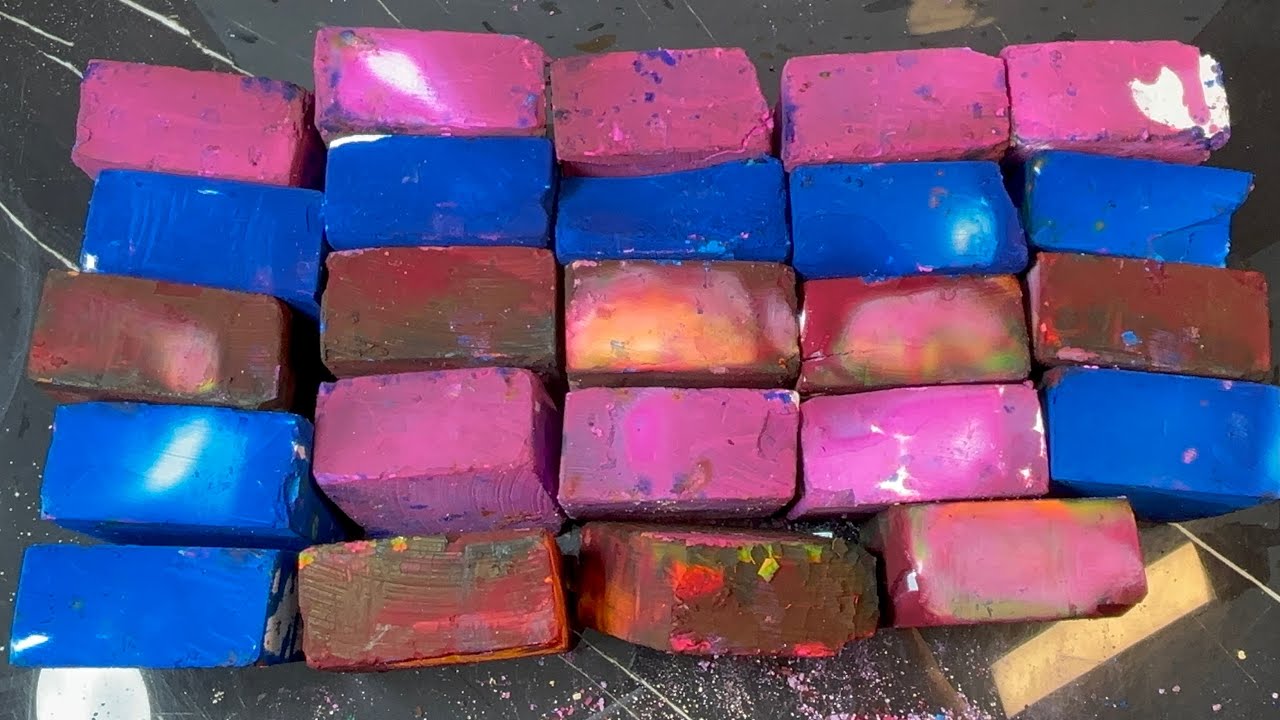 Dusty Dyed Gymchalk | Oddly Satisfying 