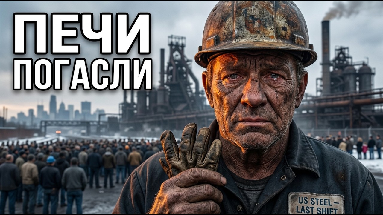 30 000 рабочих, один огромный сталелитейный завод —завод, который построил Америку до того, как печи