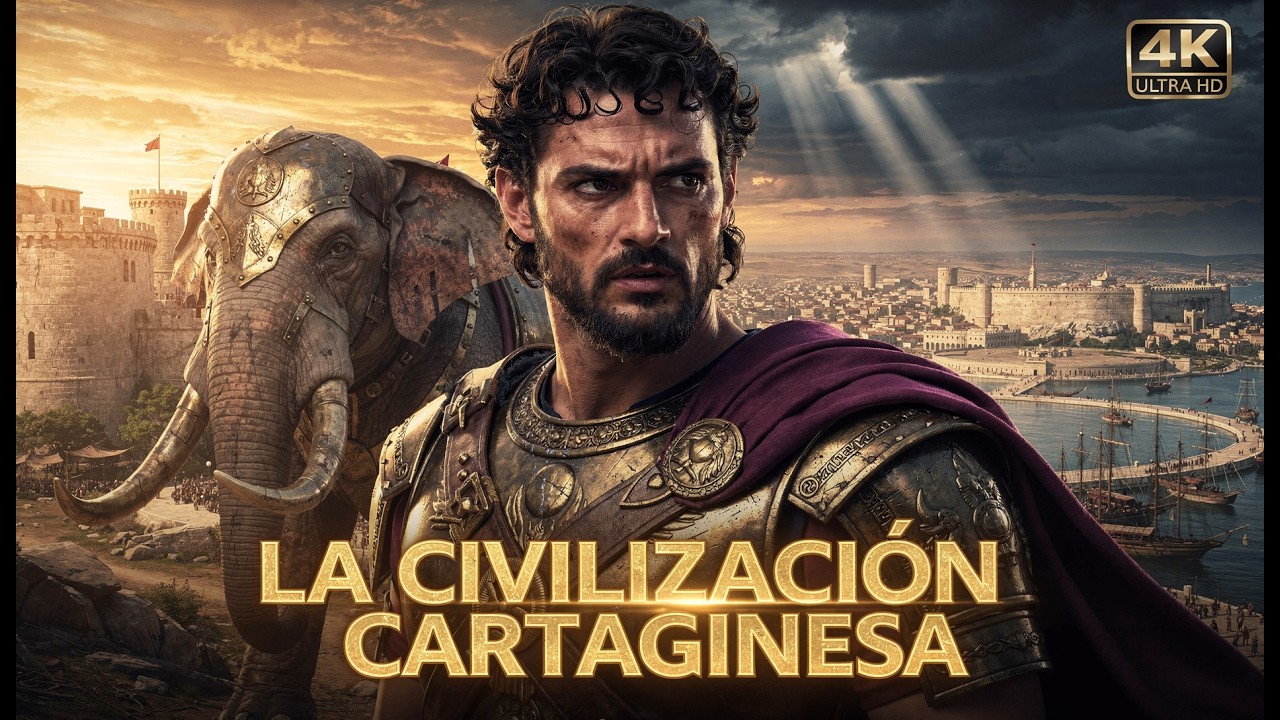 Cartago Historia Completa - Imperio Comercial Fenicio Rival de Roma 700 Años Civilización Antigua