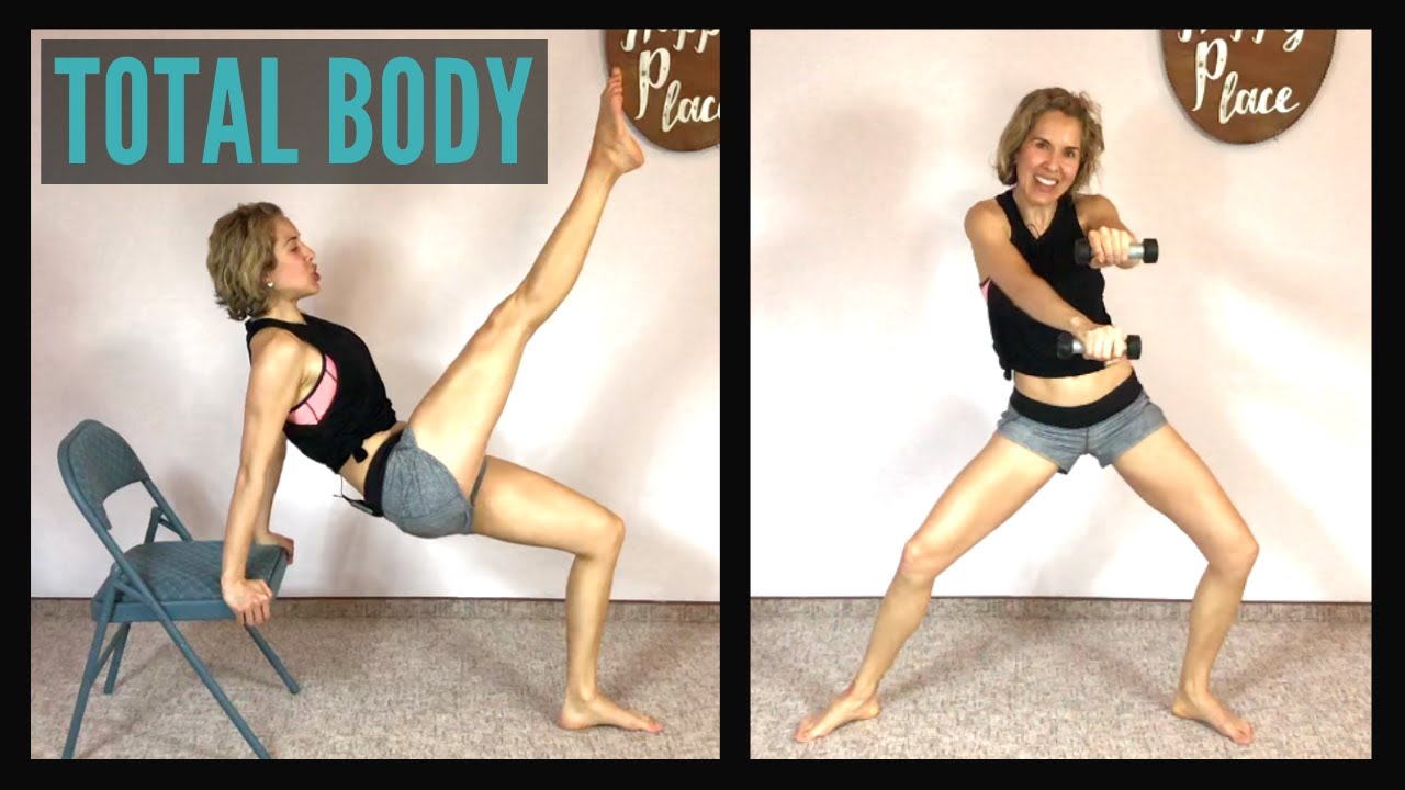 Full Body Low-Impact Strength Training Workout for When You're Stuck Indoors