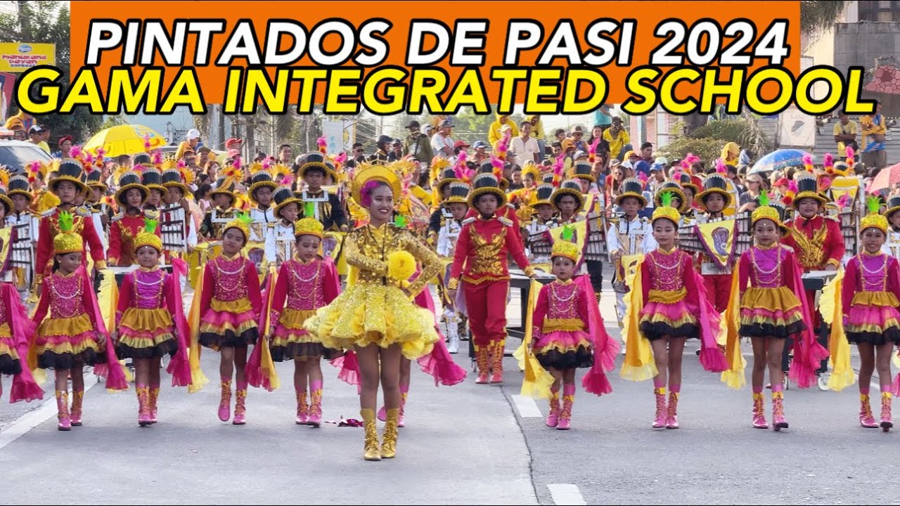 GAMA INTEGRATED SCHOOL PINTADOS DE PASI 2024 DRUM & LYRE CORPS COMPETITION #passicity